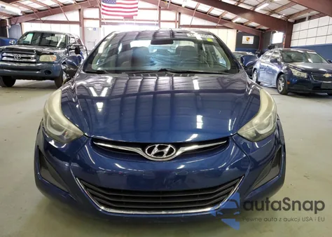 2016 Hyundai Elantra Se from USA, damaged, VIN 5NPDH4AE9GH758816